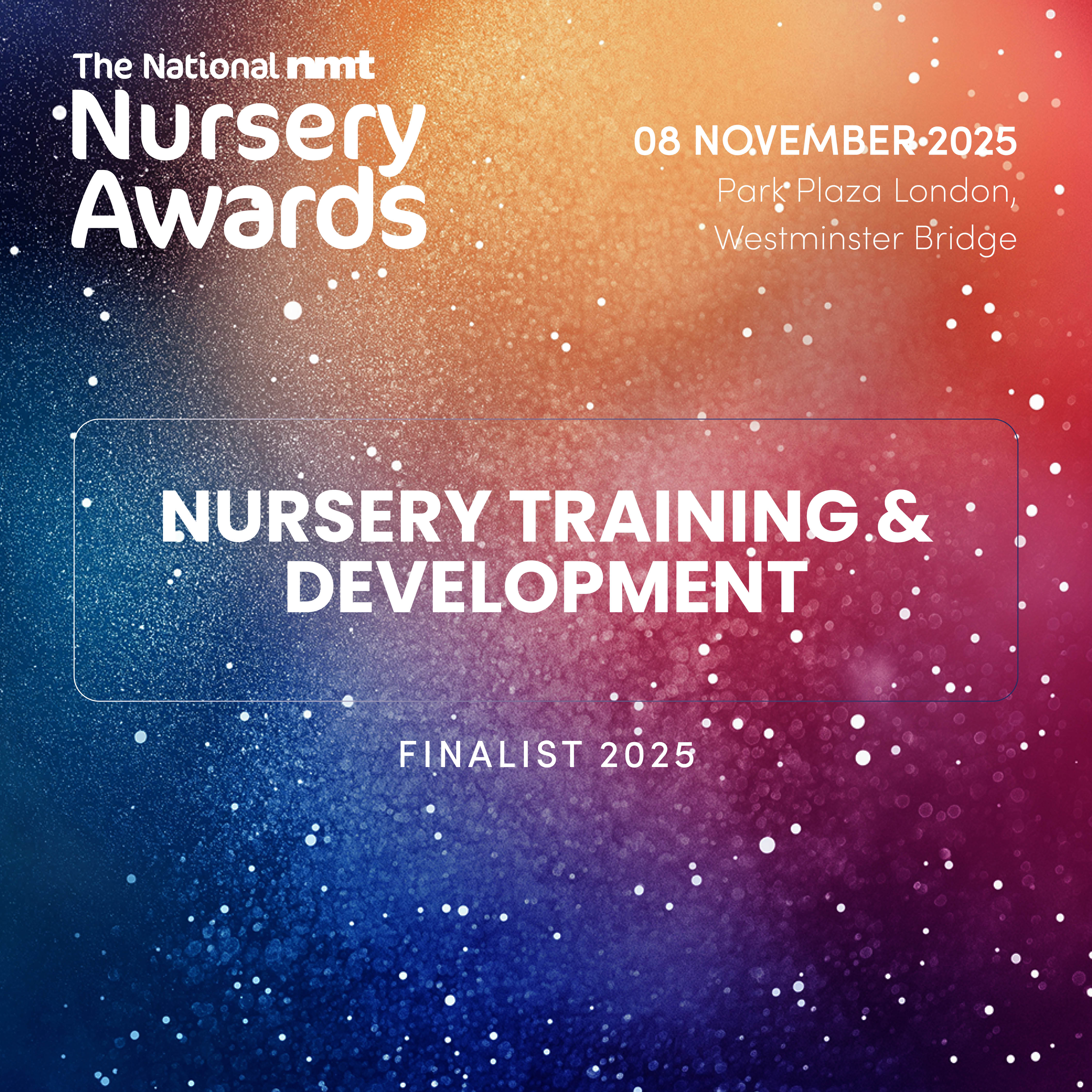 Banana Moon Bromley Named Finalist for Nursery Training and Development at the 2025 NMT Awards